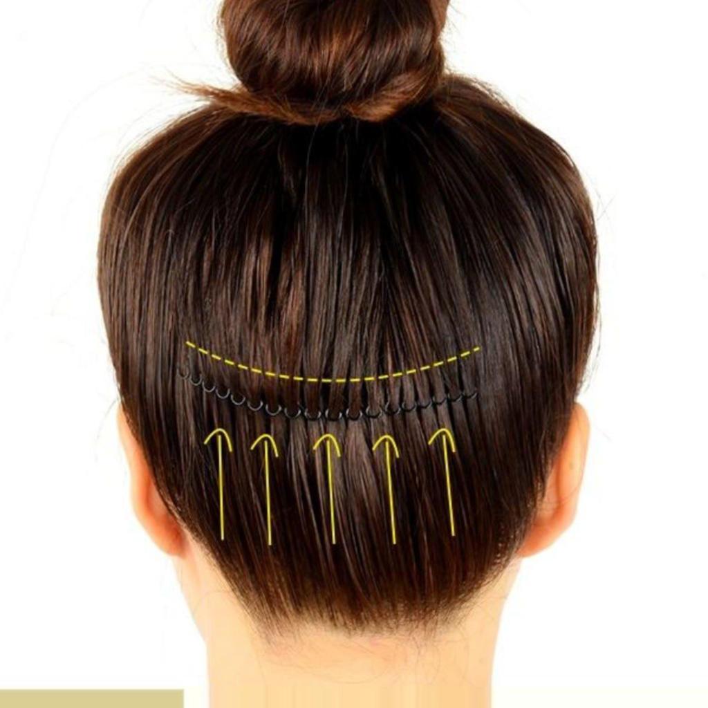 "Fixateur de cheveux invisible: Bandeau et épingle à cheveux pour adultes et enfants