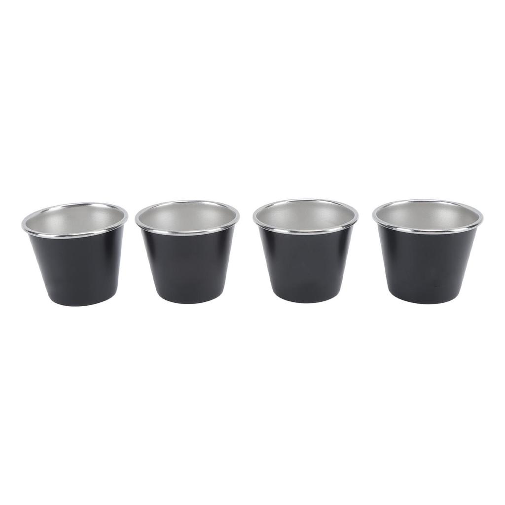 Small Metal Cups 304 Stainless Steel Stackable 5x5x4cm