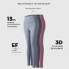 Seamless Yoga Set: Women's Long Sleeve Top & High Waist Peach Lift Pants for Gym & Running