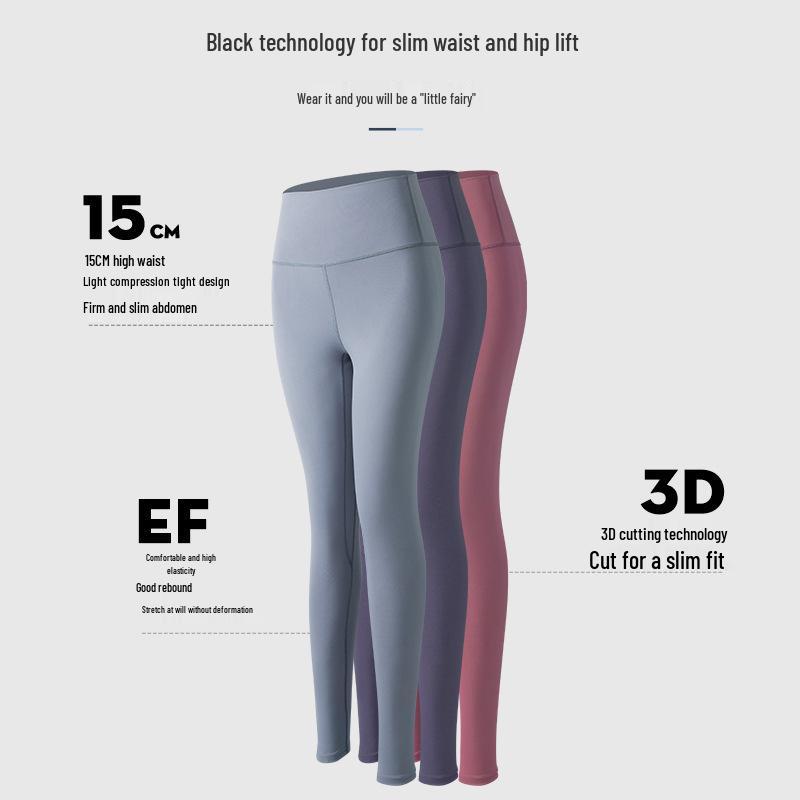Seamless Yoga Set: Women's Long Sleeve Top & High Waist Peach Lift Pants for Gym & Running