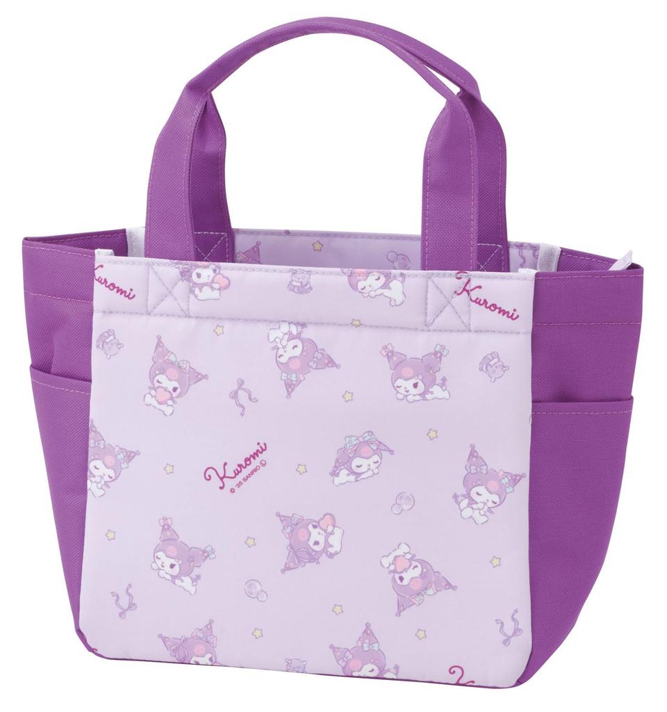 Skater Lunch Bag Tote Sanrio Kuromi Dream Bag, Large, Insulated, APCL11-A