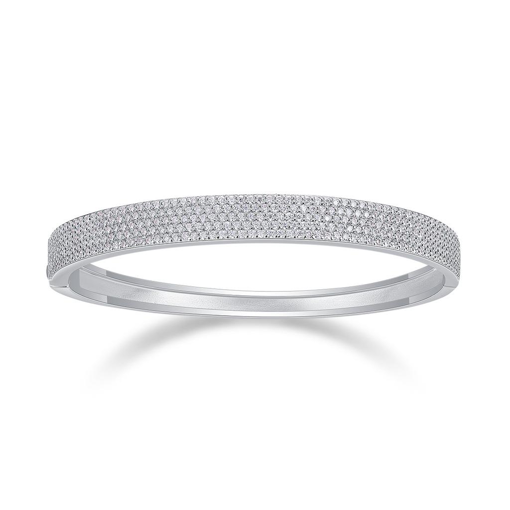 S925 Silver Moissanite Bracelet Bracelet Hand Jewelry