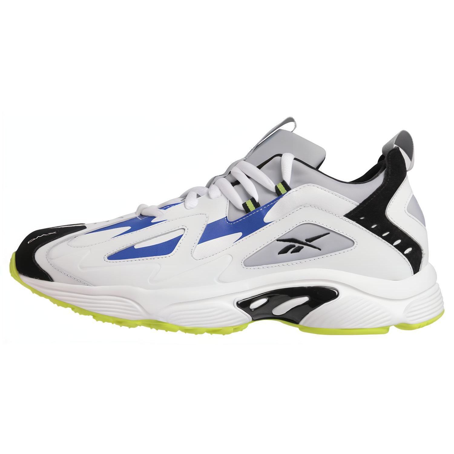 

Кроссовки унисекс Reebok DMX Series 1200 LT White Blue Lime Cloud-Gray DV7537