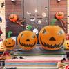 Inflatable Pumpkin Ball Party Supplies Ornament Halloween Pumpkin Decoration Orange Cute for Corridor Home Garden Yard Outdoor