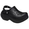 Crocs Thick Sole Slip-On Clogs Women Footwear Black 210062-001