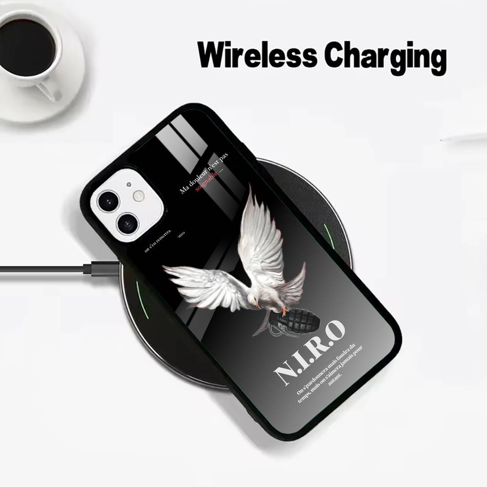 Rapper from Blois-N-Niro For IPhone17 16 15 14 13 12 11 Plus Pro Max Plus Wireless Charger Phone Case