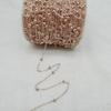 2yards Golded/silvered Plated Necklace Chain for Jewelry Making Findings DIY Necklace Chains Materials Handmade