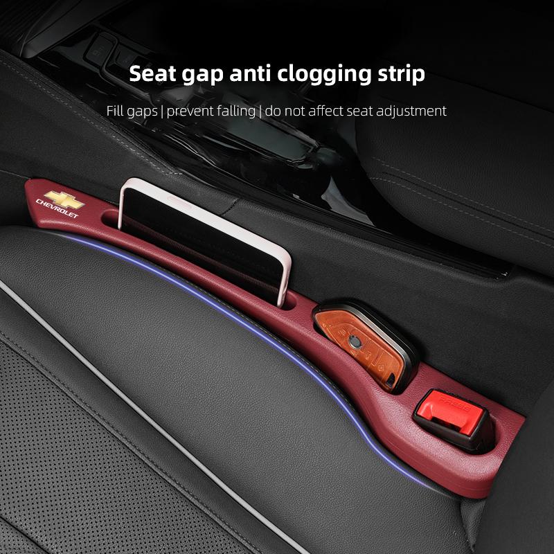 2Pcs Car Seat Gap Filler Side Seam Plug Strip Auto Accessories For Chevrolet Camaro Colorado Cobalt Captiva Spark Cruze Epica