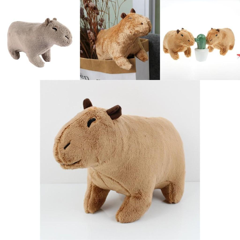 Capybara Plush Toy Soft And Cute Stuffed Animal For Kids And Adults