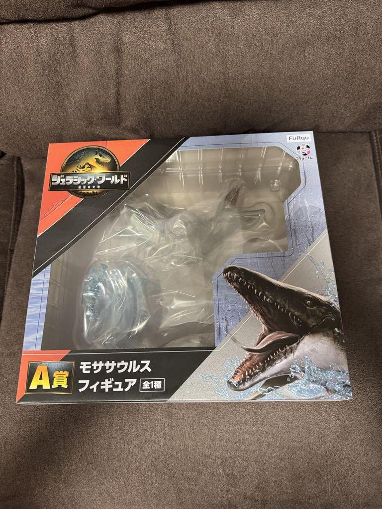 [USED] Jurassic World: Land of Resurrection A Prize Mosasaurus Figure (Please read the description)