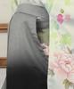Hakama Blurred Gradient Jet [Kyoetsu] Women's (L, Black)