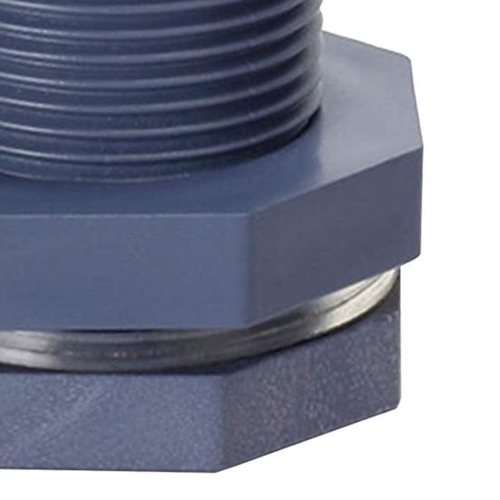 Adattatore per raccordo paratia serbatoio acqua filettato in PVC da 3/4 pollici con guarnizione di tenuta da 2 pezzi