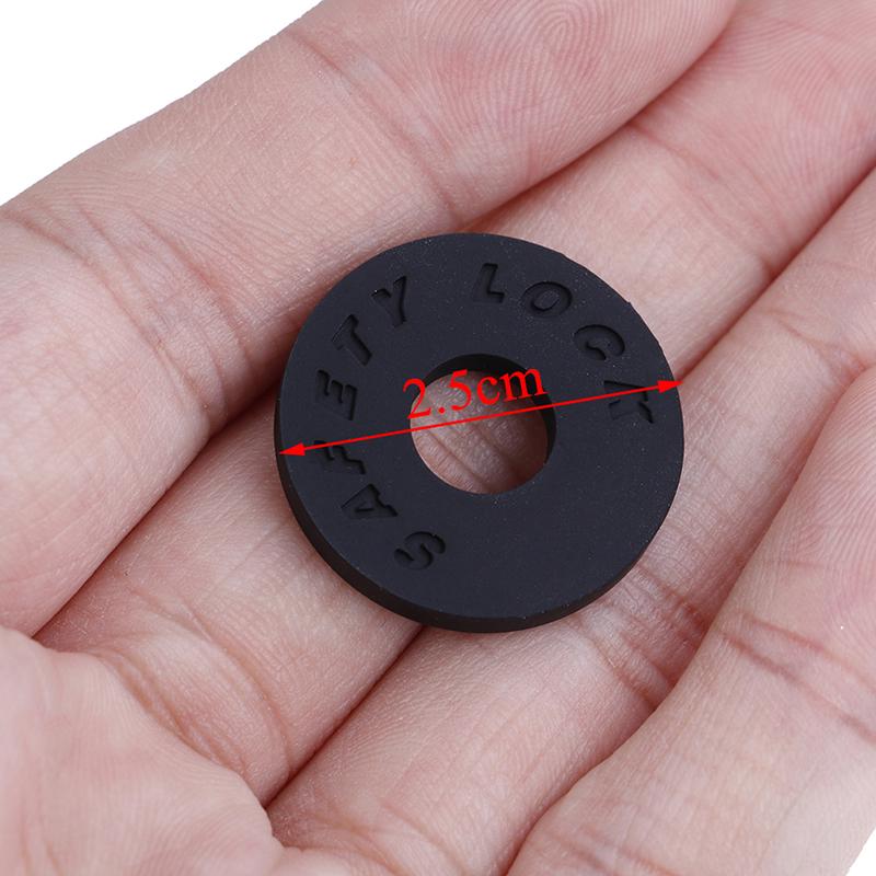 4Pcs Silicone Fender Strap Lock System Easy Install For Guitar Bass Ukulele