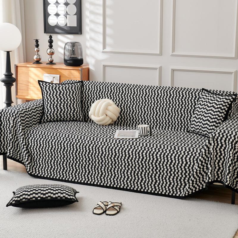Luxury Jacquard Sofa Cover Towel Blanket Universal Chenille Soft One Piece Couch Throw Chair Protector Dropshipping
