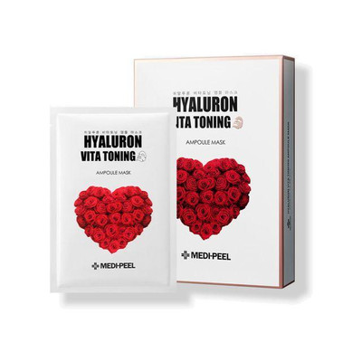 Hyaluron Vita Toning Ampoule Mask Set 10pcs AUTHENTIC STORE