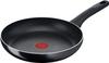 Frying Pan 26cm Gas Stove Compatible Titanium Intense Frying Easy To Clean Black D51905 T-fal "Hard Pan" Non-stick