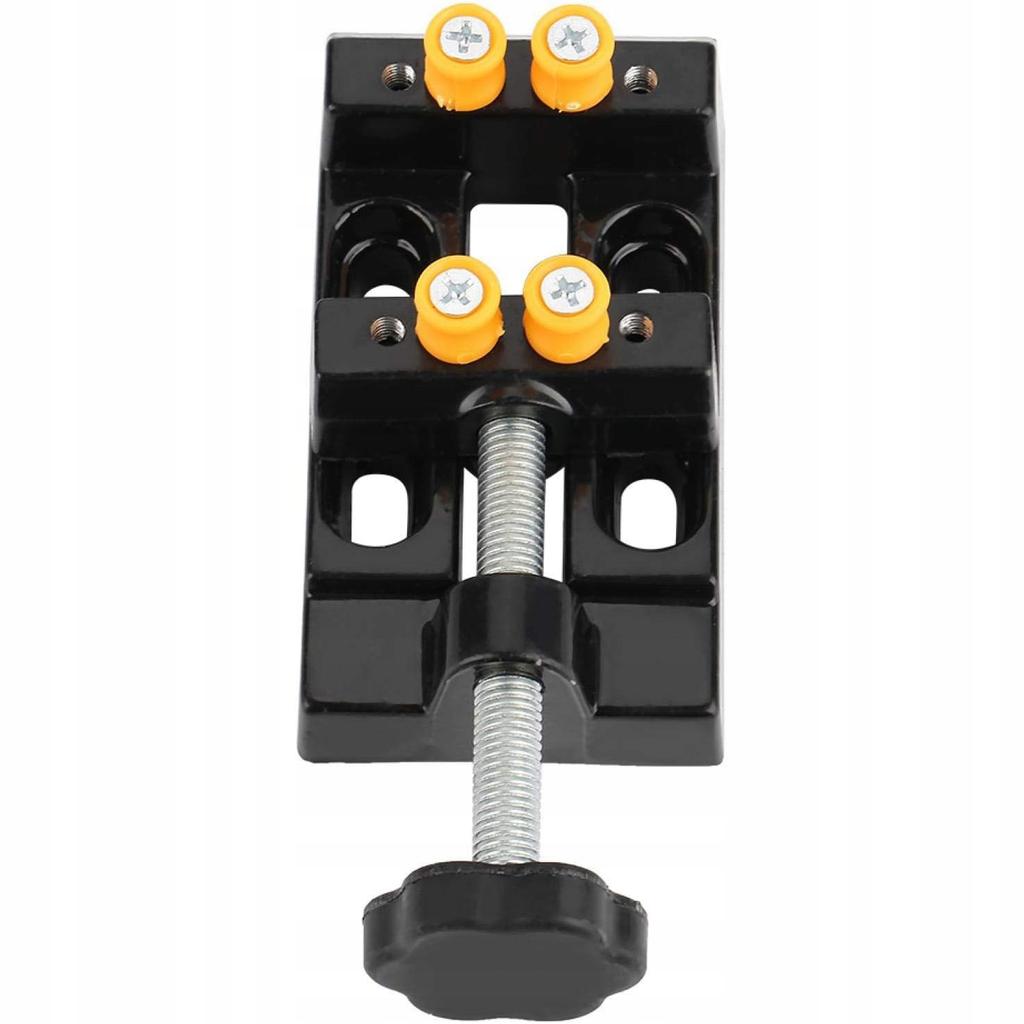 Metal Table Vice / Small Vice | Compact 63x105 Mm | For Vertical/horizontal Mounting | With Holders for Round Parts | DIY, Model Making, Workshop