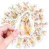 50 Watercolor Cute Rabbit Egg Resurrection Holiday Sticker Water Cup Luggage Waterproof Sticker