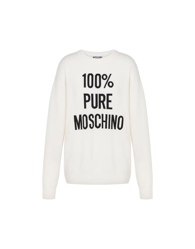 MOSCHINO Pure Logo Essential Knit
