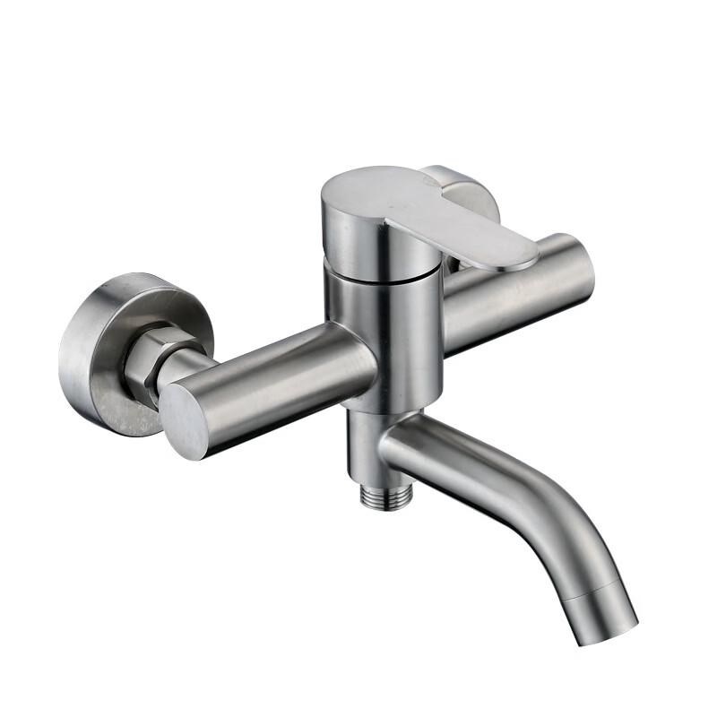 TLXT Stainless Steel Wall-Mounted Bathtub Faucet