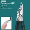 Wide Jaw Nail Clipper 15mm Opening Kit for Ingrown Edge Anti Splash Stainless Steel Trim Tool for Home Pedicure Salon