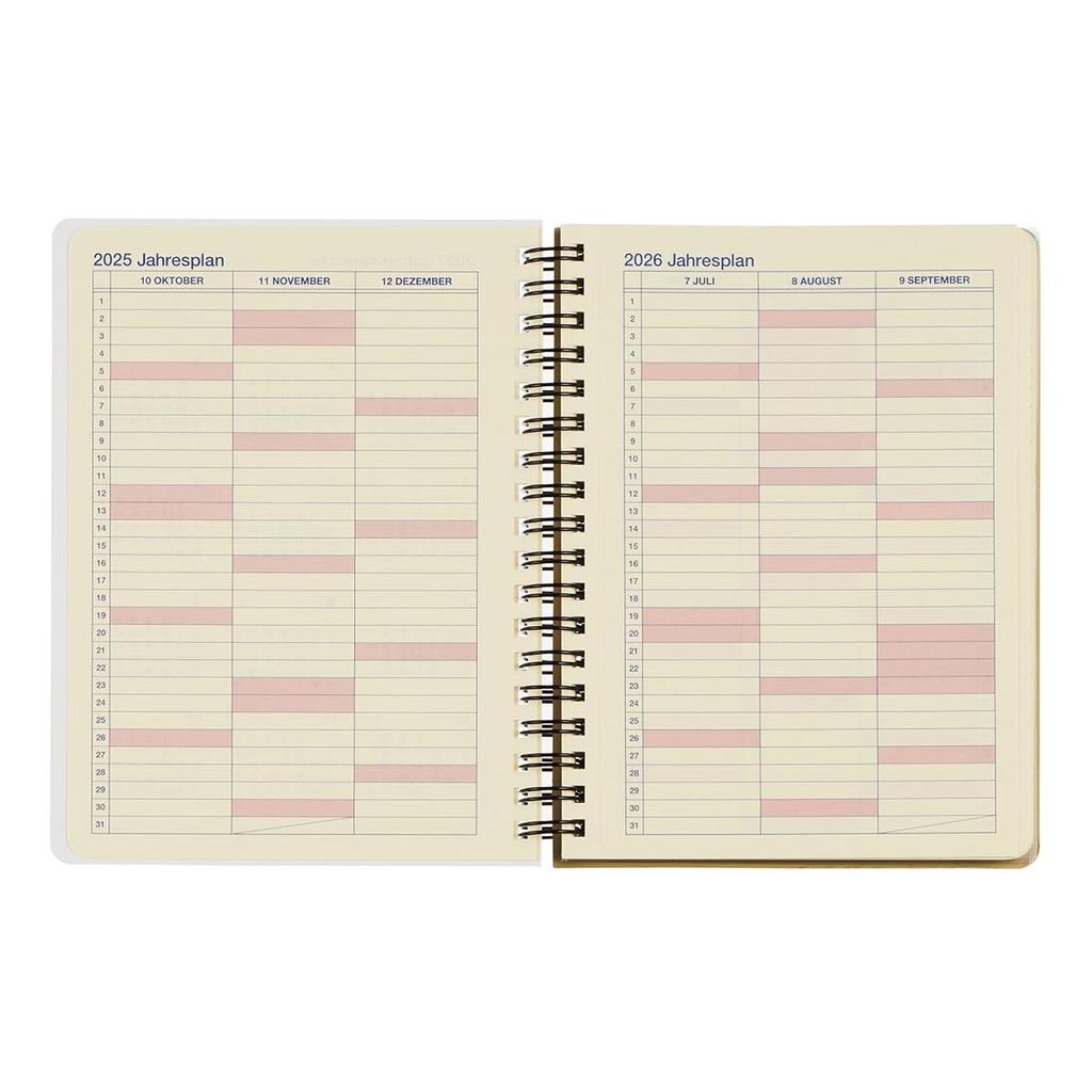 [Delfonics Planner 2026 Edition / Starting October 2025] Rollbahn Diary L Monthly Planner (D (Ogura Toast, Nagoya))