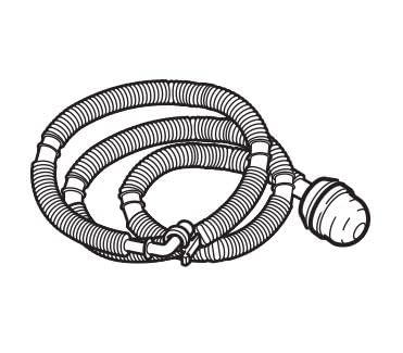 Toshiba Antibacterial Water Supply Hose for Bath Water 7m Type 42040813