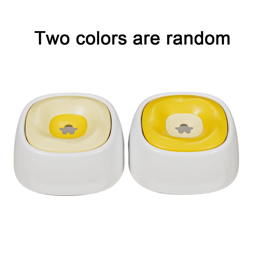 

1500ml Pet Float Bowl Wet Chin Prevention Cat Feeding Station Dog Bowl Pet Water Dispenser Home жёлтый