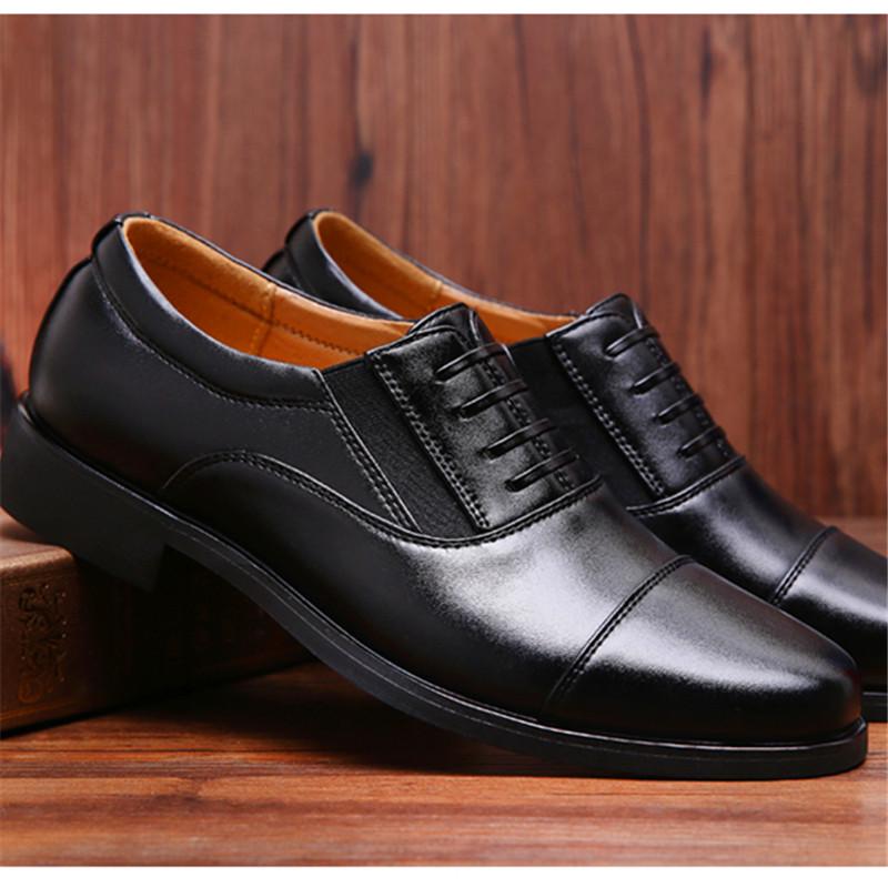 Brand Men Simple Lightweight Men Classic Derby Shoes Male Business Dress Formal Shoes  2024  Men Dress Shoes