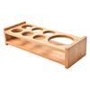 Glass Cup Rack Soda Water Cup Organizer for Bar Coffee Cabinet