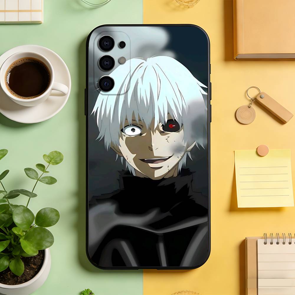 Tokyo Ghoul Ken Kaneki  Phone Case Black Silicone Soft For Samsung S25,S24,S21,S22,S23,S30,Ultra,S20,Plus,Fe,Lite