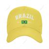 Baseball Cap Brazil EST Independence Day Wild Sun Shade Peaked Adjustable Outdoor Caps