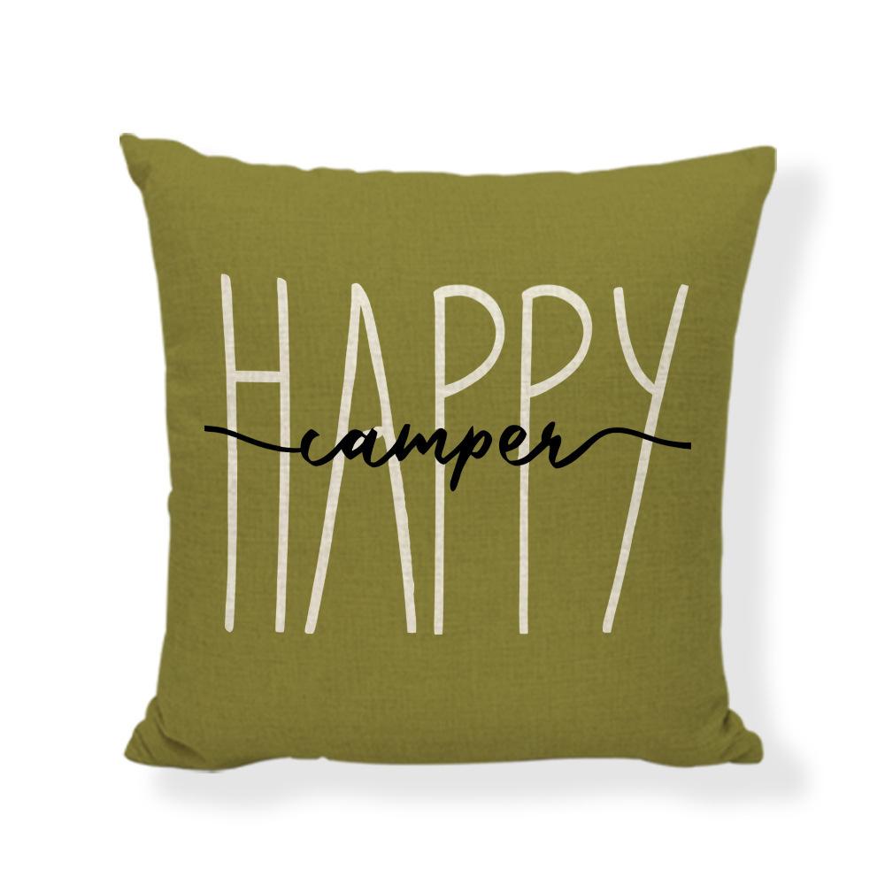 Colorful And Interesting Words Throw Pillow Covers With Digital Printing Of Short Plush Fabric Car-Shaped Sofa Cushion
