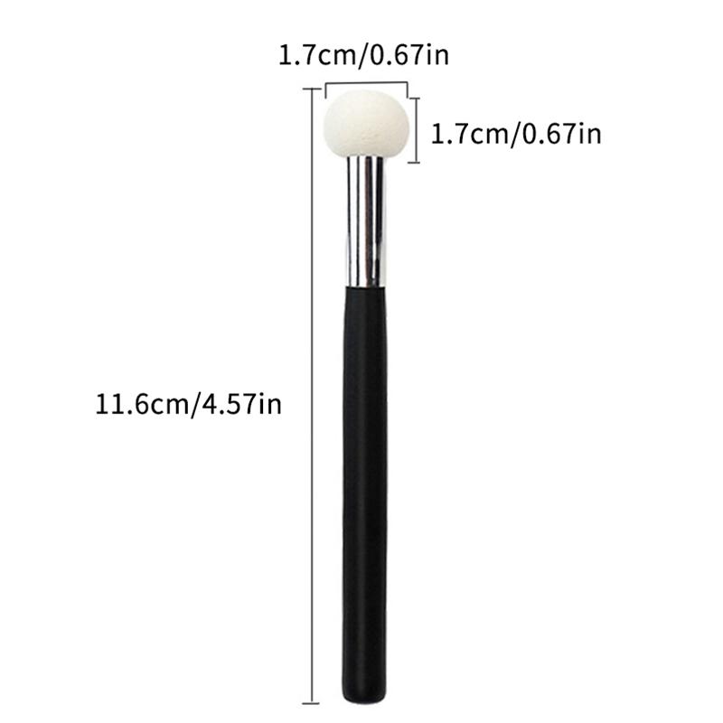 

Professional Silicone Eye Shadow Brush - Soft Round Sponge Tip for Blending & Smudging