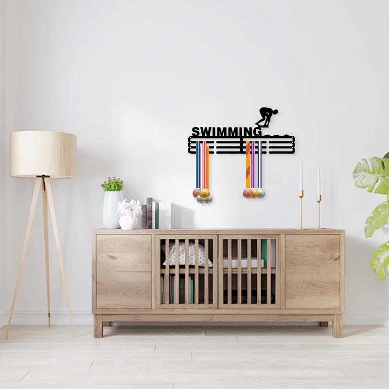 Schwimm-Ausstellungsregal Sport-Ausstellungsaufhänger Renn-Ausstellungshalter Wandaufhänger Ausstellungsregal Halter Wandmontageaufhänger Silhouette