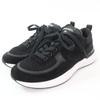 Excellent Low Cut Sneakers Black Suede Leather Women 36 22P G38800 Used