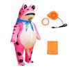 Inflatable Frog Costume for Adult Kids Funny Blow-Up Full Body Frog Suit with Air