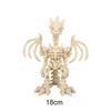 3D Printed Dancing Skeleton Aquarium Bubbler Movable Skeleton Fish Tank Bubbler  Fish Landscaping