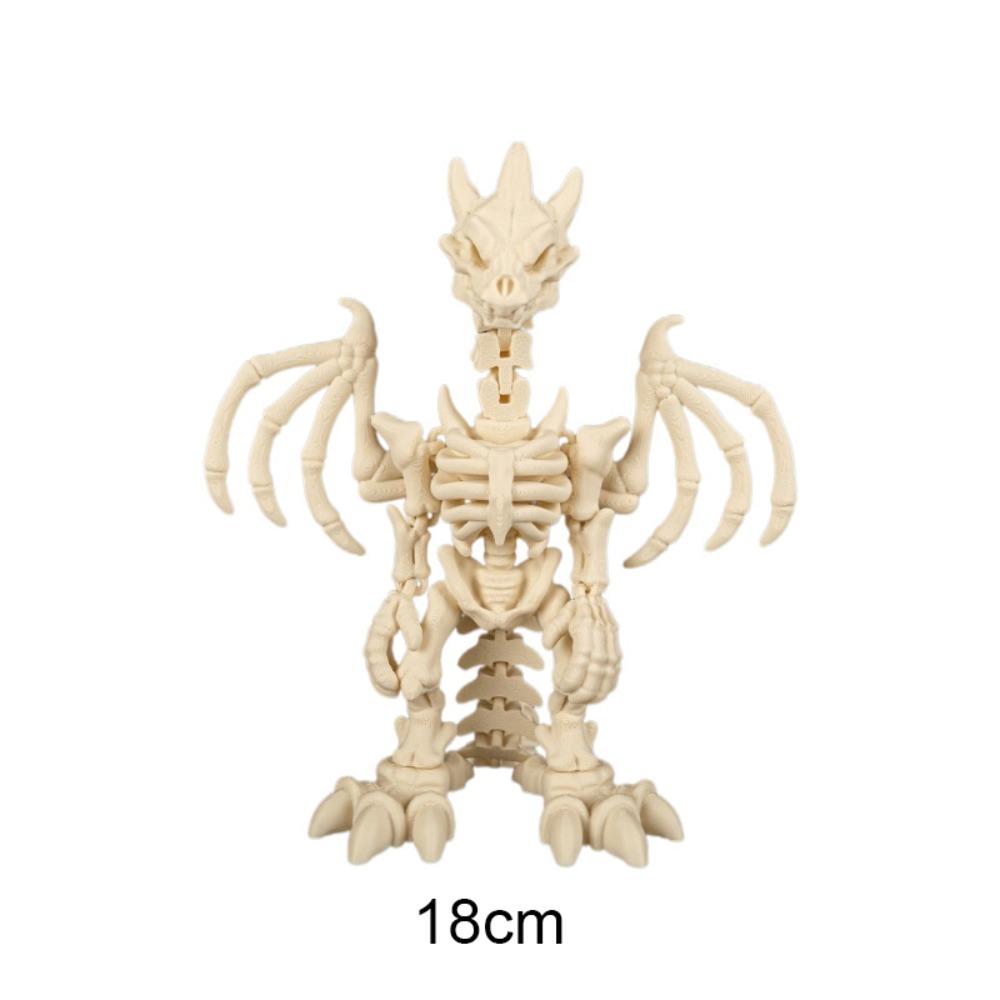 3D Printed Dancing Skeleton Aquarium Bubbler Movable Skeleton Fish Tank Bubbler Fish Landscaping
