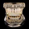 14K Gold Plated Mouth Grillz Hip Hop Iced Cubic Zirconia Teeth Grillz