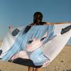 A-Amashiro Natsuki Microfiber Beach Towel Absorbent Quick Dry Soft Yoga Swimming Resort Mountain Climbing Towel