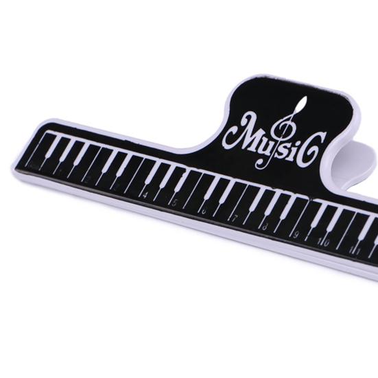 Federklemme Bunt Multifunktionale Plastik Noten Fixierklemmen für Gitarrenspieler