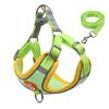 Dog Harness and Leash Set Cat Reflective Faux Suede Puppy Outdoor Pet Escape Proof Yorkie Soft Vest Walking Small Dog Harness