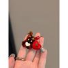 2Pcs Women Cute Cartoon Dog Heart Acetate Duckbill Clip Bangs Side Clip Daily Versatile Hair Ornaments