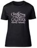Christmas Calories Don't Count Pastel Pink Xmas Fitted Women Ladies T Shirt Gift