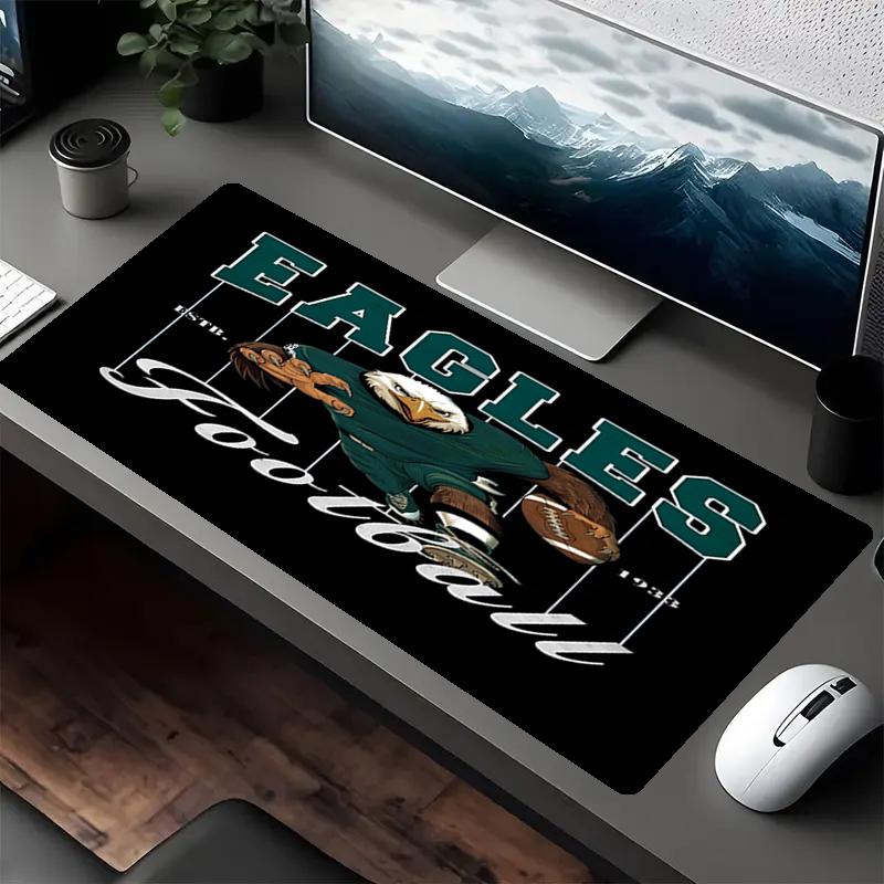 Eagles Theme Mouse Pad, Non Slip Rubber Base, Multifunctional Office & Home Decor, Perfect for Workspace Personalization.