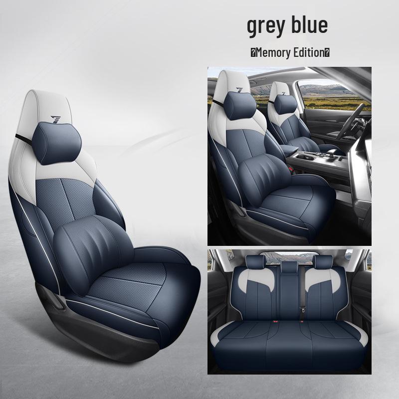 Oshan Z6 Universal Full Leather Car Seat Cushion, All-Season Model
