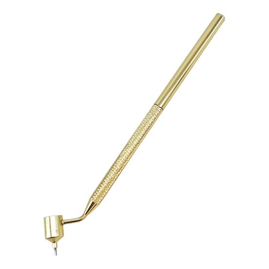 Fine Line Paint Pen Fluid Ink Applicator Pen Metal Slanting Tip Fine Line Pen Paint Applicator Pen for Rock Chips Car Scratch Repair Retouching