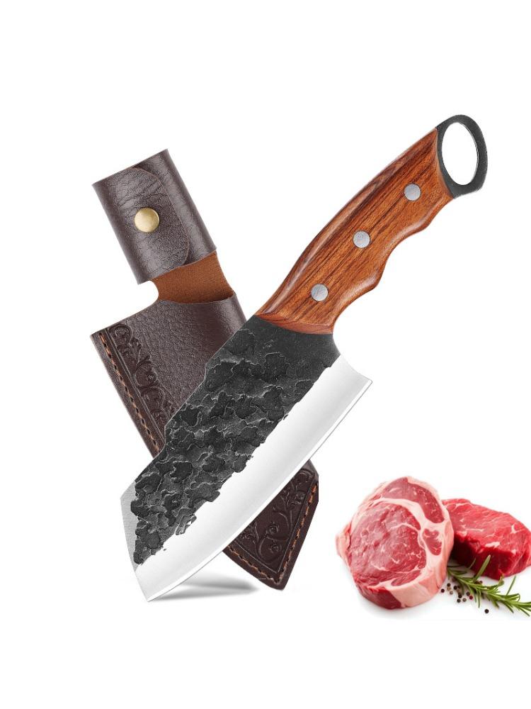 

Нож из нержавеющей стали Кухонный нож для обвалки Кованый нож ручной работы Мясной нож Нарезка фруктов Овощные ножи Бытовые ножи