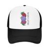 Robin Devil Fruit  Hana Hana No Mi Mesh Baseball Cap Adult Vintage Trucker Hat onepieces  Adjustable Polyester Snapback Caps